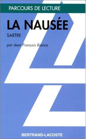 Couverture : La nausée, Jean-Paul Sartre