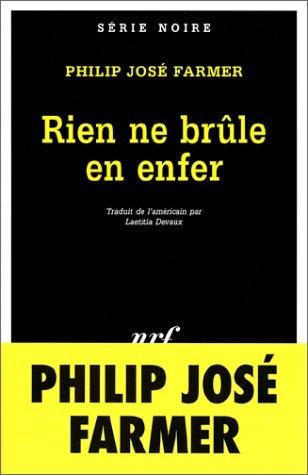 Couverture : Rien ne brûle en enfer