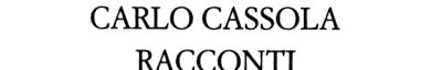 Couverture : Racconti e romanzi