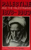 Couverture : Palestine and the Palestinians 1876-1983