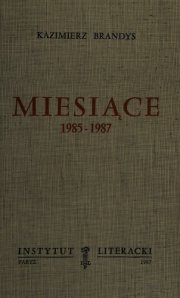 Couverture : Miesiące