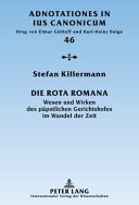Couverture : Die Rota Romana