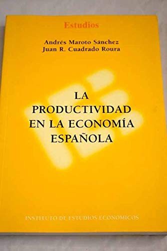 Couverture : La productividad en la economía española