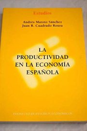 Couverture : La productividad en la economía española