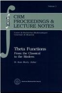 Couverture : Theta functions