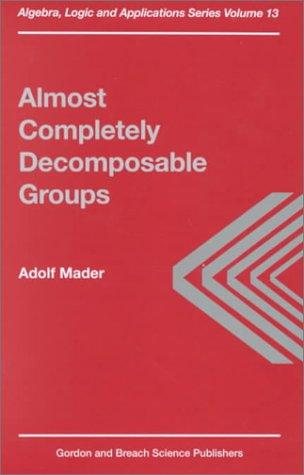 Couverture : Almost completely decomposable groups