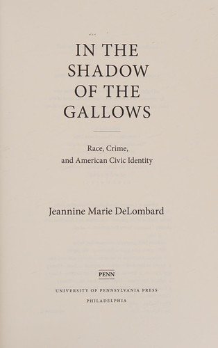 Couverture : In the Shadow of the Gallows