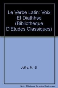 Couverture : Le verbe latin