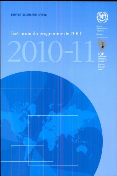 Couverture : Execution du programme de I'OIT 2010-11