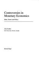 Couverture : Controversies in monetary economics