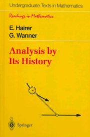 Couverture : Analysis by its history