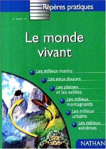 Couverture : Le monde vivant