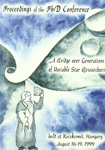 Couverture : Proceeding conference variables stars