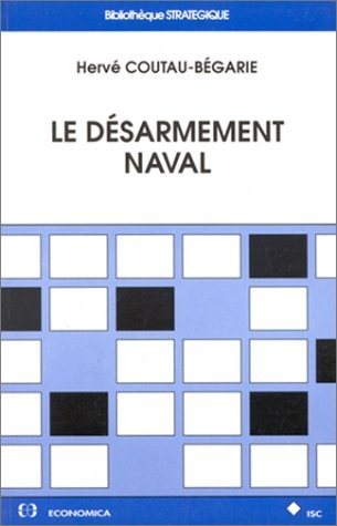 Couverture : Le désarmement naval