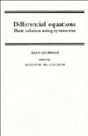 Couverture : Differential equations