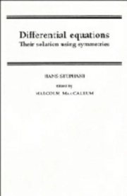 Couverture : Differential equations