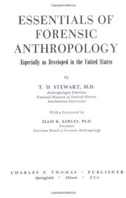 Couverture : Essentials of forensic anthropology, especially as developed in the United States