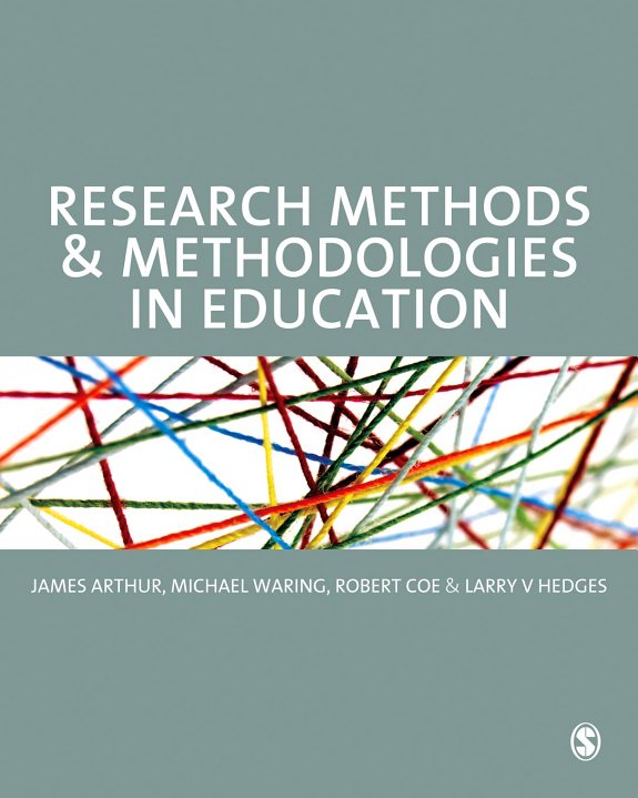 Couverture : Research Methods and Methodologies in Education