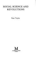 Couverture : Social Science and Revolutions