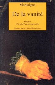 Couverture : De la vanité