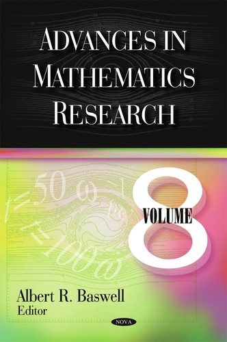 Couverture : Advances in mathematics research
