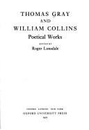 Couverture : Thomas Gray and William Collins