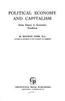 Couverture : Political economy and capitalism