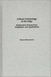 Couverture : Critical Criminology at the Edge