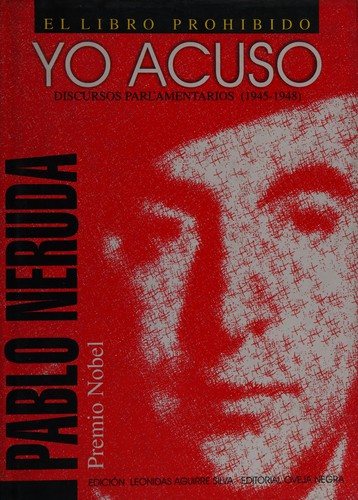 Couverture : Yo acuso