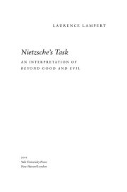 Couverture : Nietzsche's task