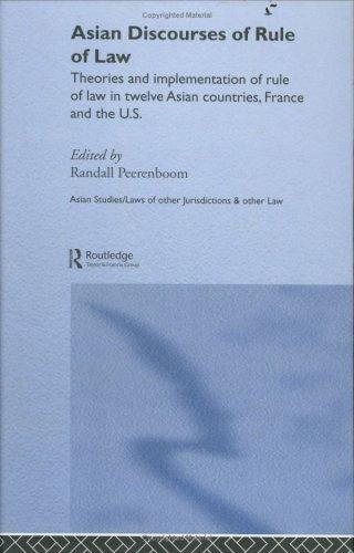 Couverture : Asian discourses of rule of law