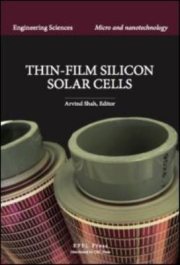 Couverture : Thinfilm Silicon Photovoltaics And Largearea Electronics