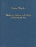 Couverture : Rhetoric, nature and magic in Byzantine art