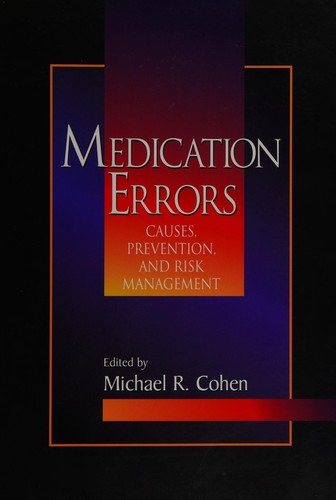 Couverture : Medication errors