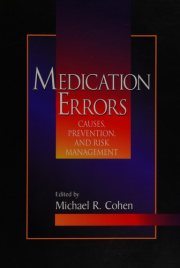 Couverture : Medication errors