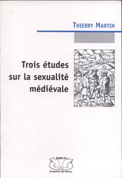 Couverture : Trois études sur la sexualité médiévale