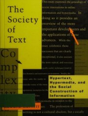 Couverture : The Society of text