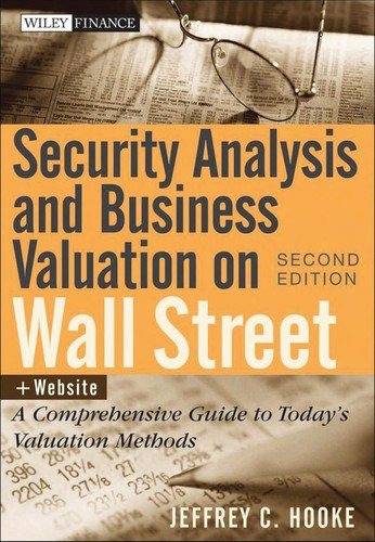 Couverture : Security analysis and business valuation on Wall Street