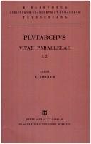Couverture : Plutarchii Vitae parallelae