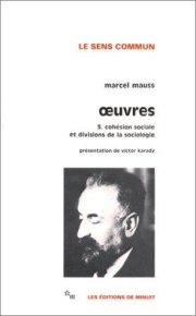 Couverture : Cohésion sociale et divisions de la sociologie