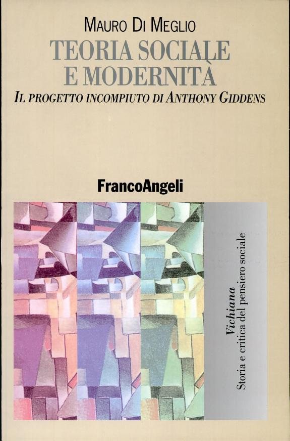 Couverture : Teoria sociale e modernità