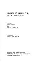 Couverture : Limiting nuclear proliferation