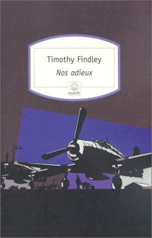 Couverture : Nos adieux