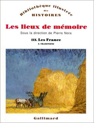 Couverture : Les lieux de mémoire