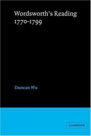 Couverture : Wordsworth's reading