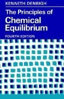 Couverture : The principles of chemical equilibrium