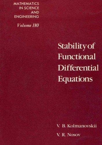 Couverture : Stability of functional differential equations