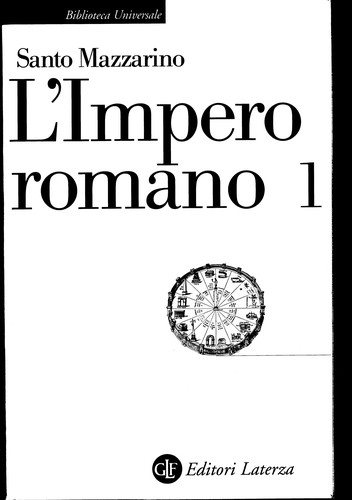 Couverture : L' Impero romano