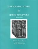 Couverture : The archaic style in Greek sculpture