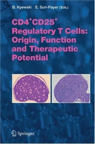 Couverture : CD4+CD25+ Regulatory T Cells